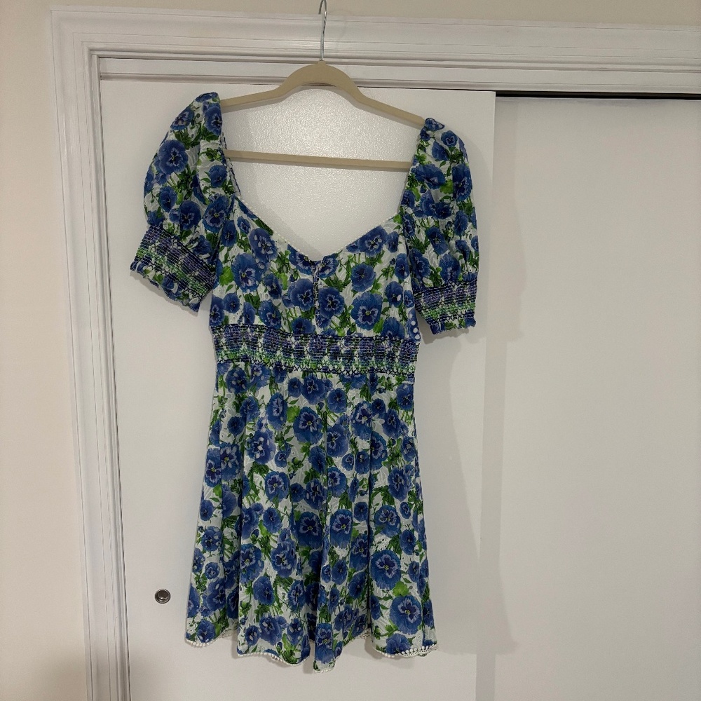 Purple and Green Alice and Olivia Dress